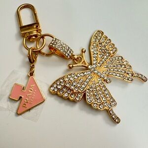 Prada Beauty Key Chain /Bag Charm